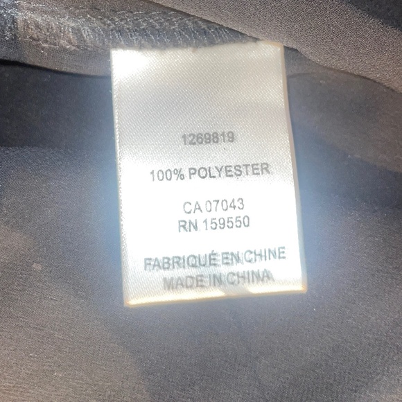 Brand New Rachel Zoe Black Satin Sequin Embellished Wide Leg Trousers - Picture 12 of 13